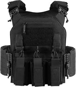 VOTAGOO Taktische Weste mit Schnellabwurfsystem
