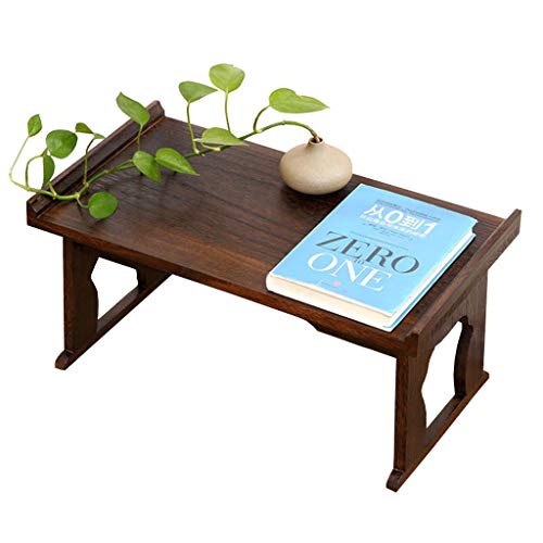 Table pliante table basse bois anti-saleté pour un salon propre et rangé