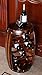 Wooden Barrel Shaped 14 Bottle Wine Rack