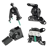 JDMON 4Pcs Engine Motor & Transmission Mount Kit Replacement for Toyota Corolla 1.8L Auto Trans 2014 2015 2016 2017 2018 2019 Compatible with A42024, A42026, A42027, A42019, A42020