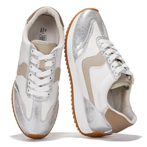 Image of Project Cloud Fashion Sneakers for Women 2026 - Lightweight Lace-Up Shoes for Women with Memory Foam Insoles - Trendy Womens Shoes - Non-Slip, Comfortable Womens Sneakers (Madison)