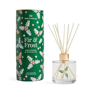 Wax Lyrical Fir & Frost Reed Diffuser 200ml, Green