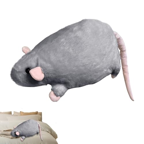 Genérico Ratón de Peluche | Animales Realistas | Ratón de Peluche Realista para, Desestresante, Juego de rol, Salón, Dormitorio