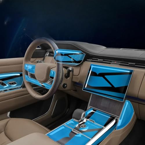 JiAnFacAI For Range Rover Executive 2024 Car Interior Film,car Interior PPF Paint Protection Film Console Scratch Resistant Repair TPU Film accessories