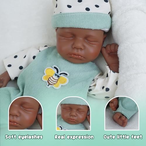 Muñeca Bebé Reborn de Silicona Realista 12 in miniatura 4