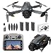 GPS Drohne mit 4,5-Zoll-Bildschirm, GPS Drohne mit 4K EIS Kamera für Erwachsene, Bürstenloser Motor, GPS Auto Rückkehr, 60 Min Flugzeit, 3 Akkus, Auto Folgen, RC Quadrocopter für Anfänger