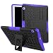 Produktbild HUUH Huawei MediaPad T5 10 Hülle,TPU + PC 2-in-1-Double-Layer-perfekter Schutz, Vier-Ecken-Airbag-Design, Invisible Bracket, passend für Huawei MediaPad T5 10.0 Zoll(lila)