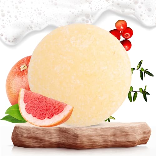 Champú Sólido en Barra con Betaína y Sal Marina | Shampoo Natural para Cabello Graso | Regula el Sebo, Purifica y Aporta Frescor | Sin Sulfatos, Vegano, Artesanal y Zero Waste – 65 g