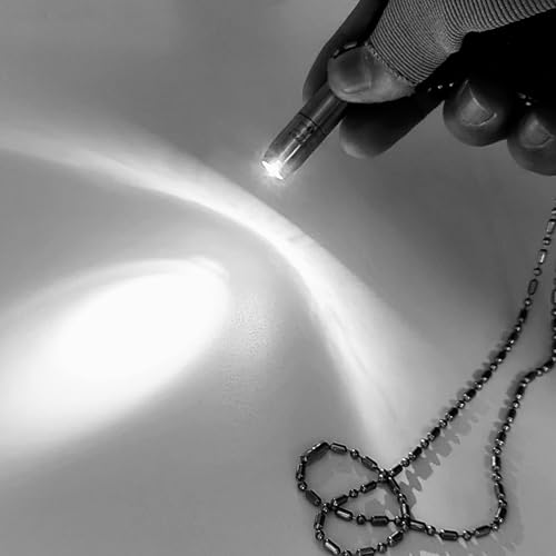e1 Mini Llavero Micro Pequeño Flaghlight Luz Brillante Largo Negro - Imagen 21 de 39
