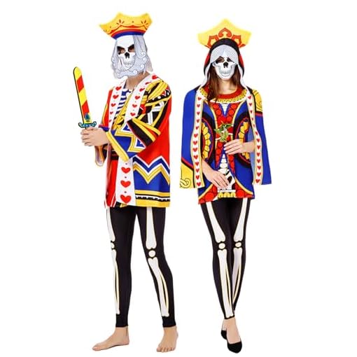 King and Queen Couple Halloween Costumes