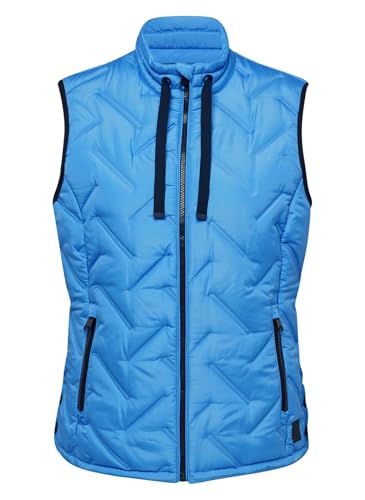 Rabe Weste Unifarben in Hellblau für Damen