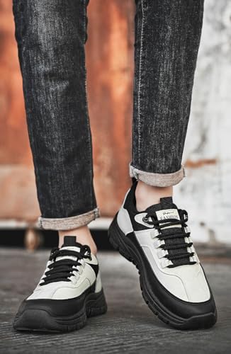 Steel Toe Sneakers for Men Work Safety Shoes Comfortable Slip Resistant Walking Shoes2