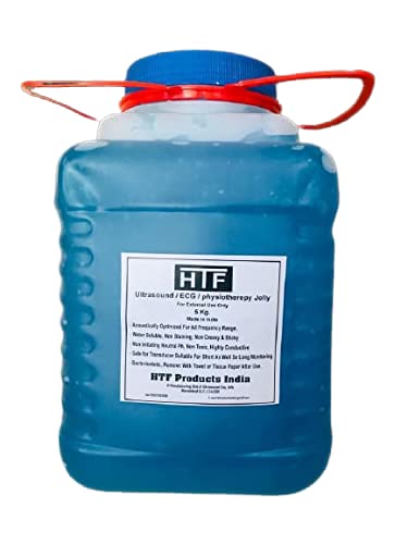 Ultrasound Gel for Diagnostic Purpose 5kg By HTF (Pack Of 5)