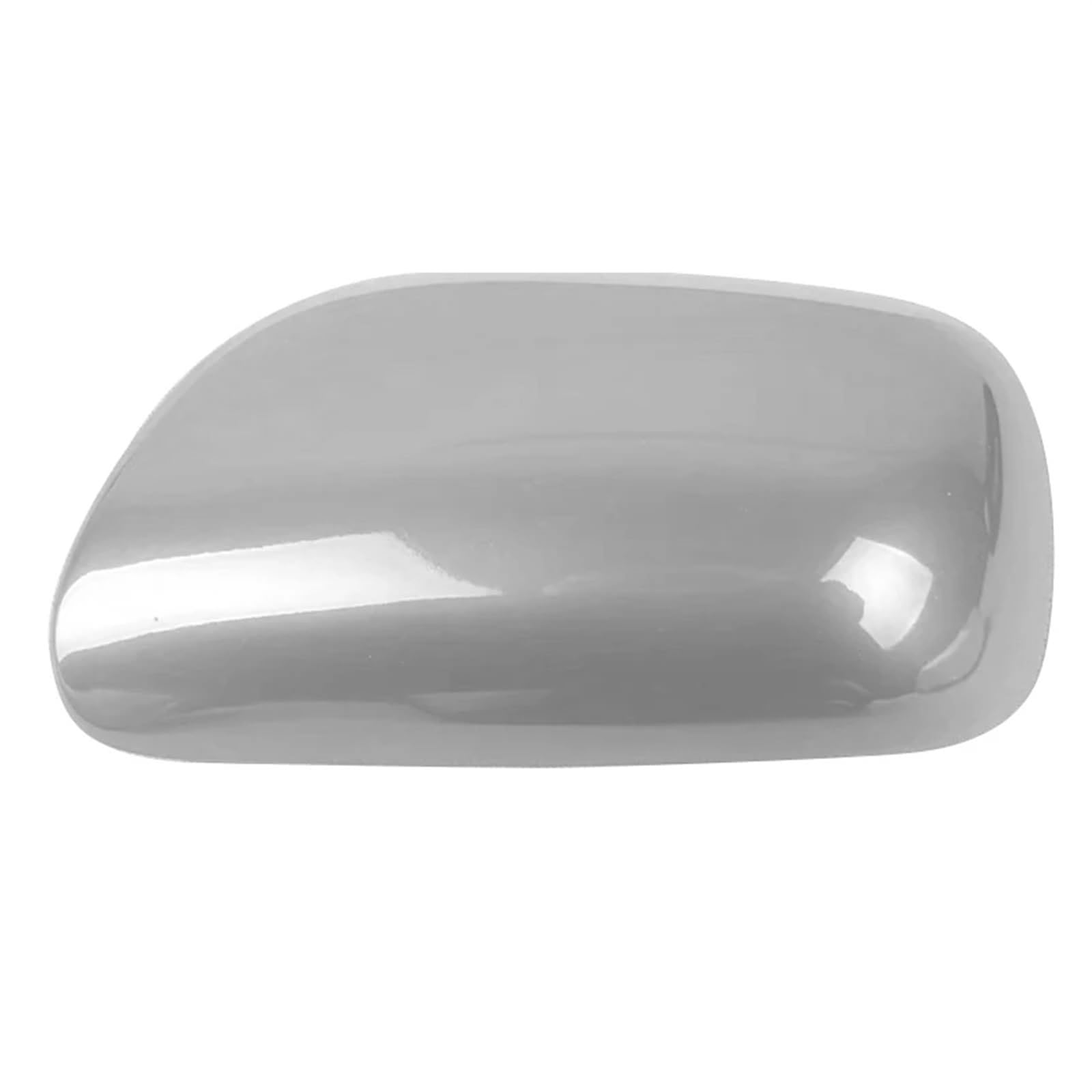 Calotta copri specchietto retrovisore esterno, lato sinistro, ABS, argento, adatta for Toyota Yaris, 2007, 2008, 2009, 2010, 2011