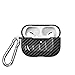 Compatible with AirPods Pro Case, Ultra Thin 360°Full Body Protective Shockproof Shockproof Wireless Charging Earbuds Cover Skin Headset Case Cover Black