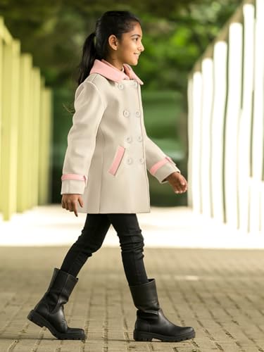 Image of Naughty Ninos Girl's Polyester Regular A-Line Coat