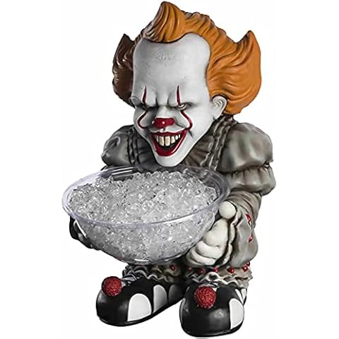 Abbcoert Halloween Candy Bowl Holder,Horror Funny Dwarf Candy Bowl Rack, Horror Halloween Decoration, Used to Put Candies, Snacks, Keys, Gifts (B) Cover