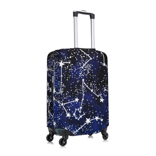 Glow In The Dark Print Luggage Suitcase Covers Elastic Washable Luggage Protector Luggage Covers For Suitcase3