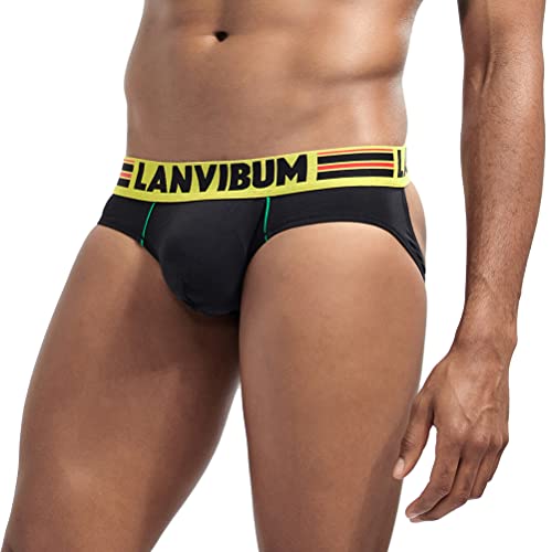 Men's Jockstrap Thong Underwear Sexy Cotton Athletic Supporter Briefs4