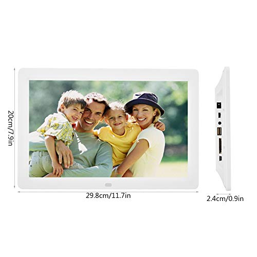 Vbestlife Digitale fotolijst, 12 inch (30,5 cm) display, 1080p HD 1280 x 800, fotoalbum, MP3, MP4, video, met… - Image 7