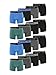 Produktbild Phil & Co. Berlin Herren Boxer 16-Pack Herren Unterhosen Retropants Trunks Boxershorts aus Baumwolle Retroshorts Unterwäsche - Multicolor 3 - Größe XXL