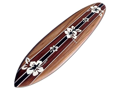 Seestern Sportswear Deko Holz Surfboard 100 cm lang Airbrush Design Surfing Surfen Wellenreiten Surf /FBA_1863a
