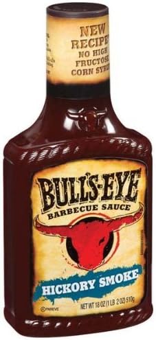 Bulls Eye Hickory Smoke Bbq Sauce 509 g (Pack of 3)