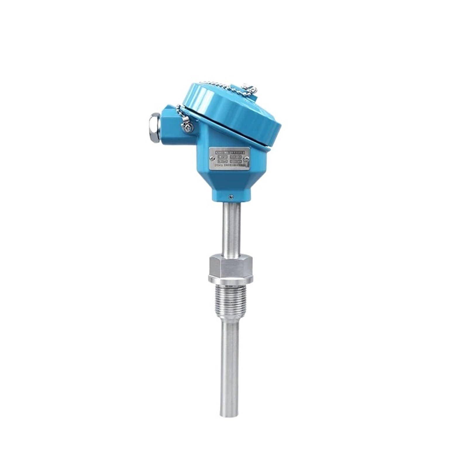 sensor Sonda de sensor de temperatura PT100, termopar industrial, diseño de acero inoxidable(0-100 PT100,500mm)