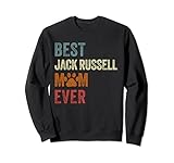 Photo Gallery retro best jack russell mom ever dog mama festa della mamma felpa Photo Gallery retro best jack russell mom ever dog mama festa della mamma felpa