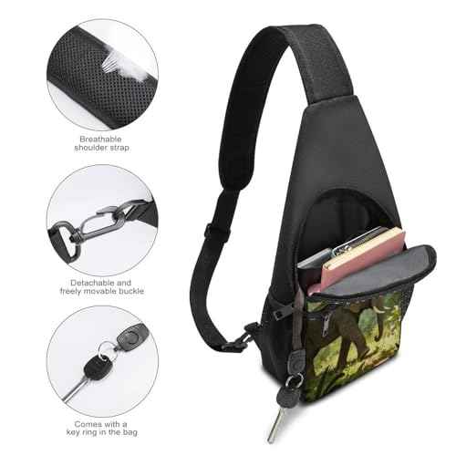 Sac de poitrine Oxford imperméable pour éviter le mal de dos - 5