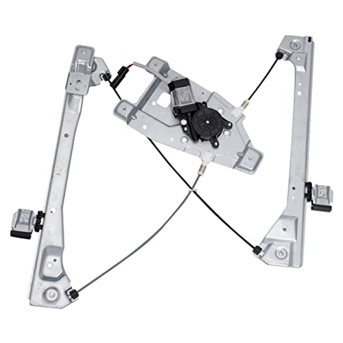 Image of TRQ Front Right Power Window Regulator & Motor Assembly Passenger Side Compatible with 2012-2017 Chevrolet Equinox GMC Terrain GM1351226