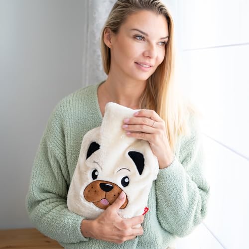 soxo Lustige Wärmflasche Mit Bezug Geschenk Für Frauen Männer Geschenke Lustig Wärmeflasche Hund 2