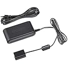 Sony AC-PW20 AC Power Supply Adapter with Battery Connector for NEX- and SLT Series, Black