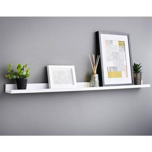 RA-HOMESTORE® New Elegant Subtle Lokken Floating Shelf 120cm - White