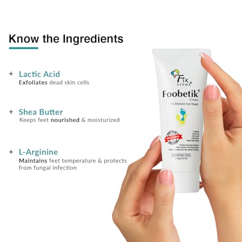 Fixderma Foobetik Cream, Foot cream, Foot care, For Dry & Cracked Feet, Moisturizes & Soothes Feet, Heel Repair, For Calloused, or Chapped Skin,... - Image 6