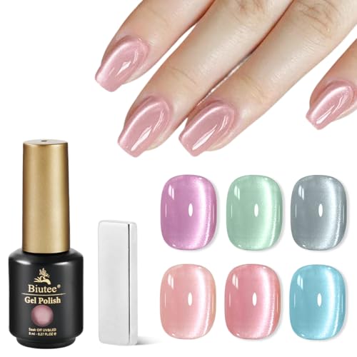 Biutee �}�O�l�b�g�l�C�� �W�F���l�C�� 6�J���[ �W�F�� �L���b�g�A�C �L�̖ڌ��� 8ML ���Εt�� �L�� �W�F�� �����q���� �_�C�������h�W�F�� ���Εt�� ῂ��� �P�� (6�F)