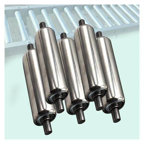 Rouleaux d'alimentation pour convoyeurs non motorisés de 20,3 cm contre l'usure, lot de 5