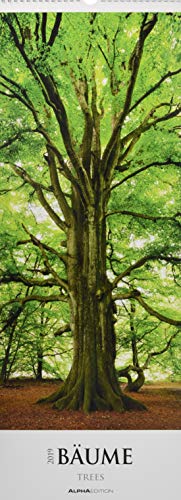 Calendario da muro 25 x 69 cm trees 2019