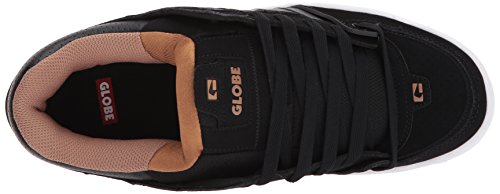 Image of Globe Men's Fusion Shoe, Black /White /Tobacco, 6 M US