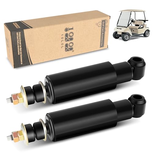 10L0L Golf Cart Rear Shock Absorber Kit Compatible with Club Car DS (1984-1996) Replacement Parts 1011085 1014234