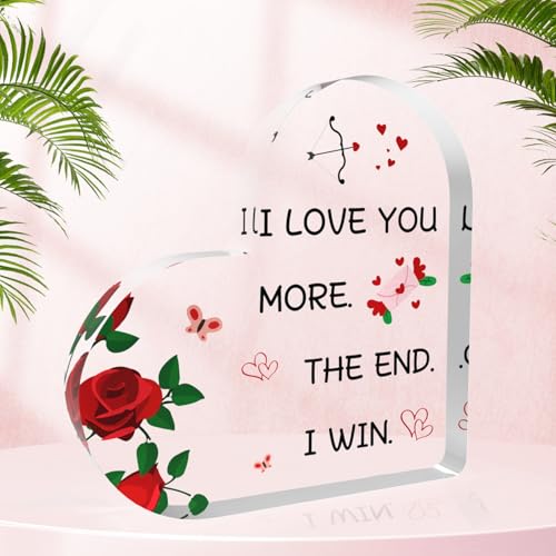 Regalos de Navidad para novio, regalos de novio, regalos para novios, regalos para parejas, decoración de bloques acrílicos