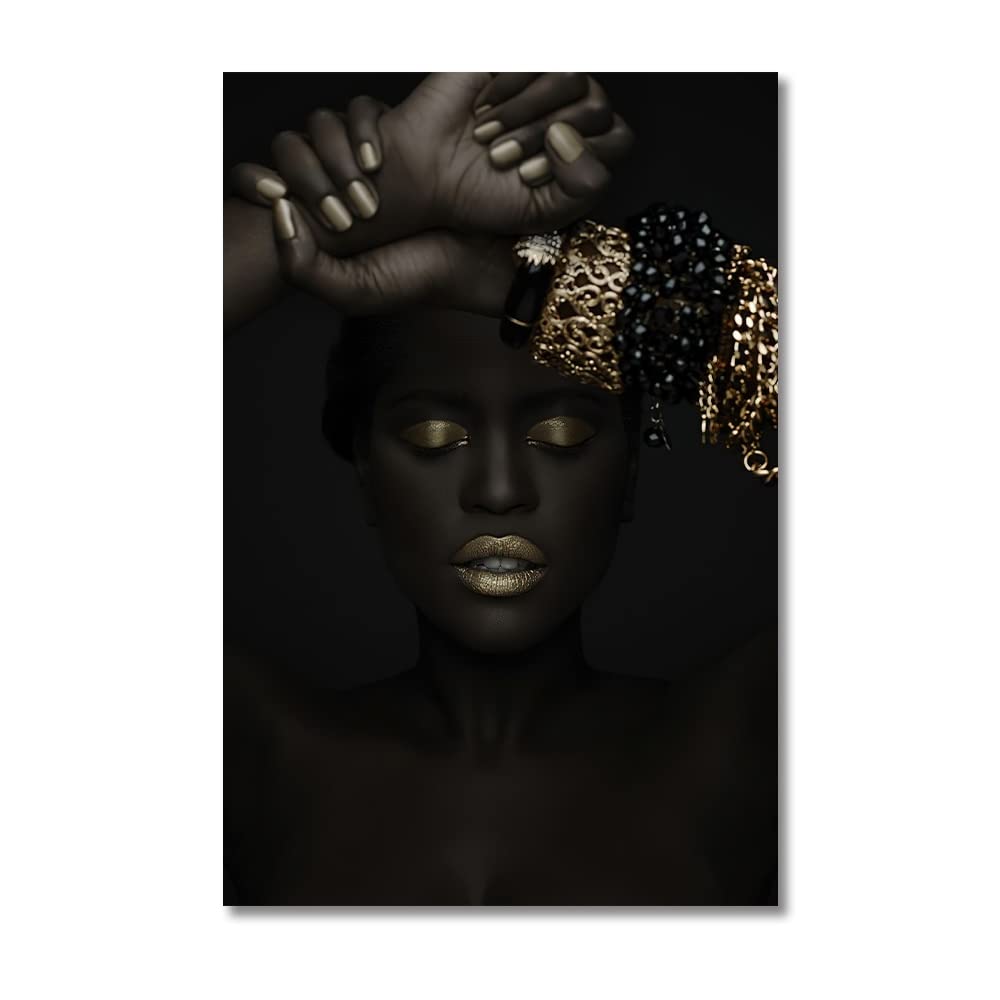 Amazon.co.jp: 現代のセクシーな黒人女性ポスタープリント写真