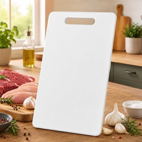 Tábua de Corte Profissional 37x23cm Polipropileno Branca Cozinha ...