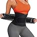 Gotoly Donna Fascia Addominale Dimagrante Waist Trainer Regolabile Sauna di Neoprene Cincher Cintura Fitness Addominali Brucia Grassi Corsetto Sudorazione Fascia di Sostegno Posteriore (Nero, M)