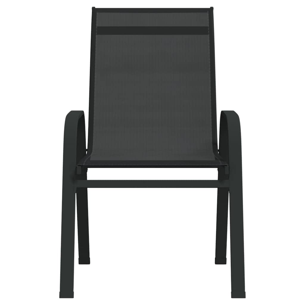 Home Garden, set da 3 pezzi da bistrot nero