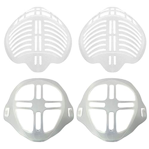 Preisvergleich Produktbild 4 Stück Staubmasken Halterung Atemschutzmasken Masken Bracket, Maskenhalterung Breathing Filtermaske Gesichtsmasken Staub-Maske Holder für Atem Erhöht Raum Filter Mundschutz Support