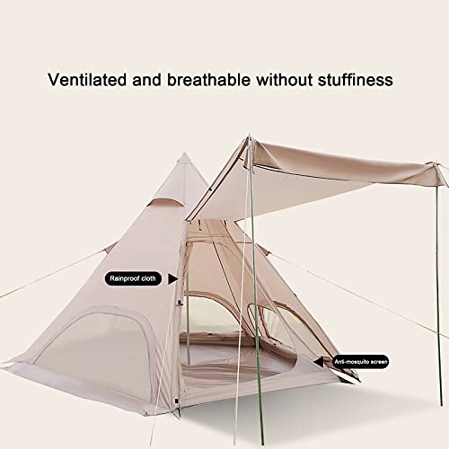 Carpa para camping familiar HGIYA impermeable de Oxford miniatura 3