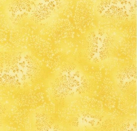 Ochre, Yellow Tonal, Leaf Branches, Great Accent Fabric, Fusions Collection, Robert Kaufman, EYJ5573126, By the Yard
