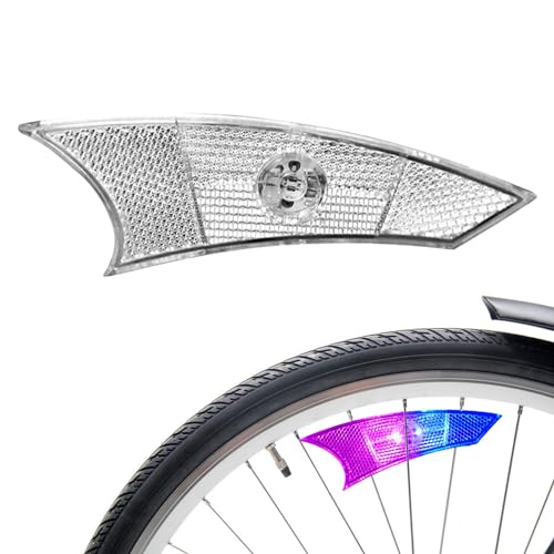 Jomewory Beleuchtung für Fahrradreifen, Beleuchtung für Fahrradspeichen,...