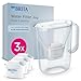 BRITA Style Essential Jug White (2.4l) x3 BRITA Maxtra Pro Pure Performance Cartridges
